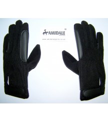 Men Fleece Gloves Black