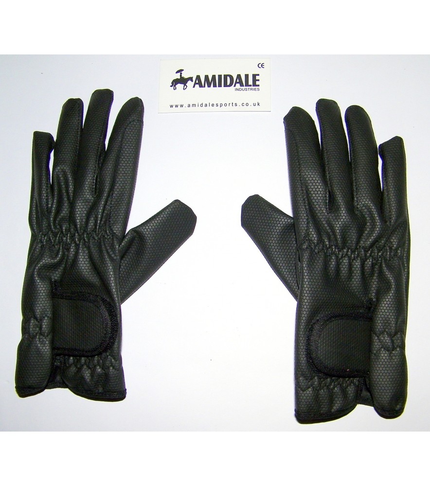 Men Gloves Black 